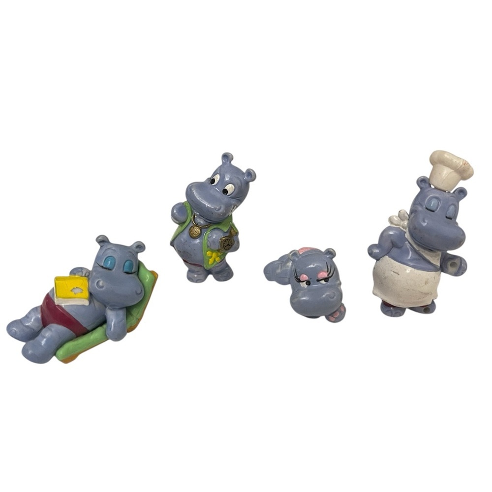 KINDER SURPRISE SET Happy Hippos (4) cruise 1992